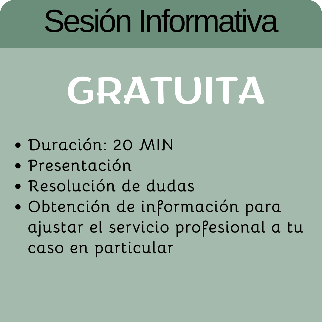 SESION INFORMATIVA GRATUITA